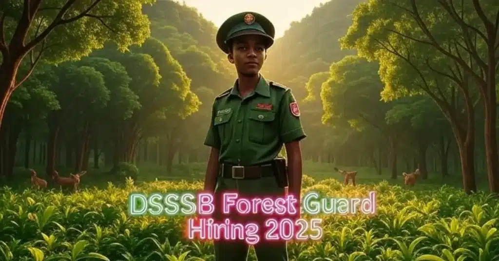 DSSSB Forest Guard Recruitment 2025